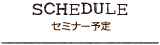 スケジュール